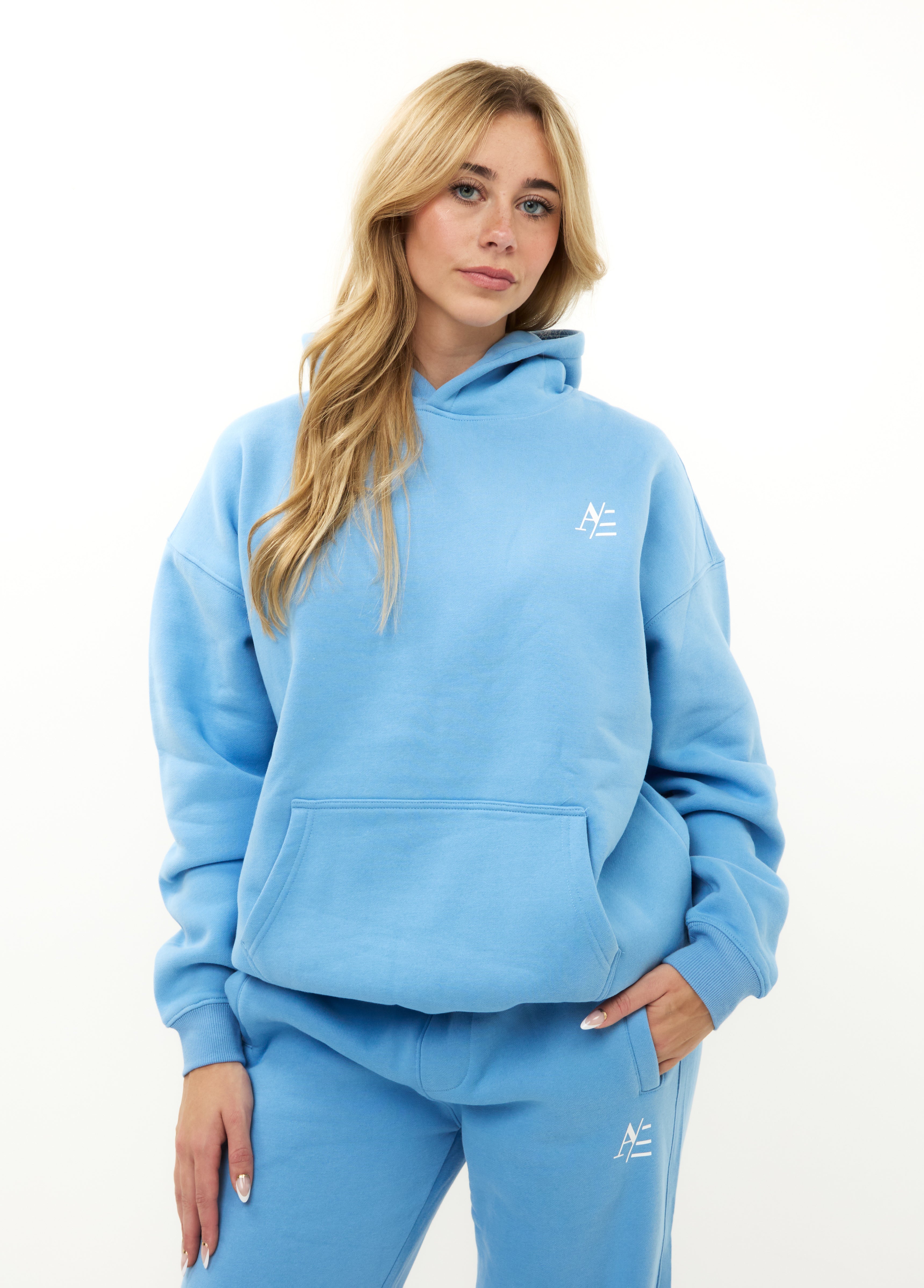 Hoodie Light Blue
