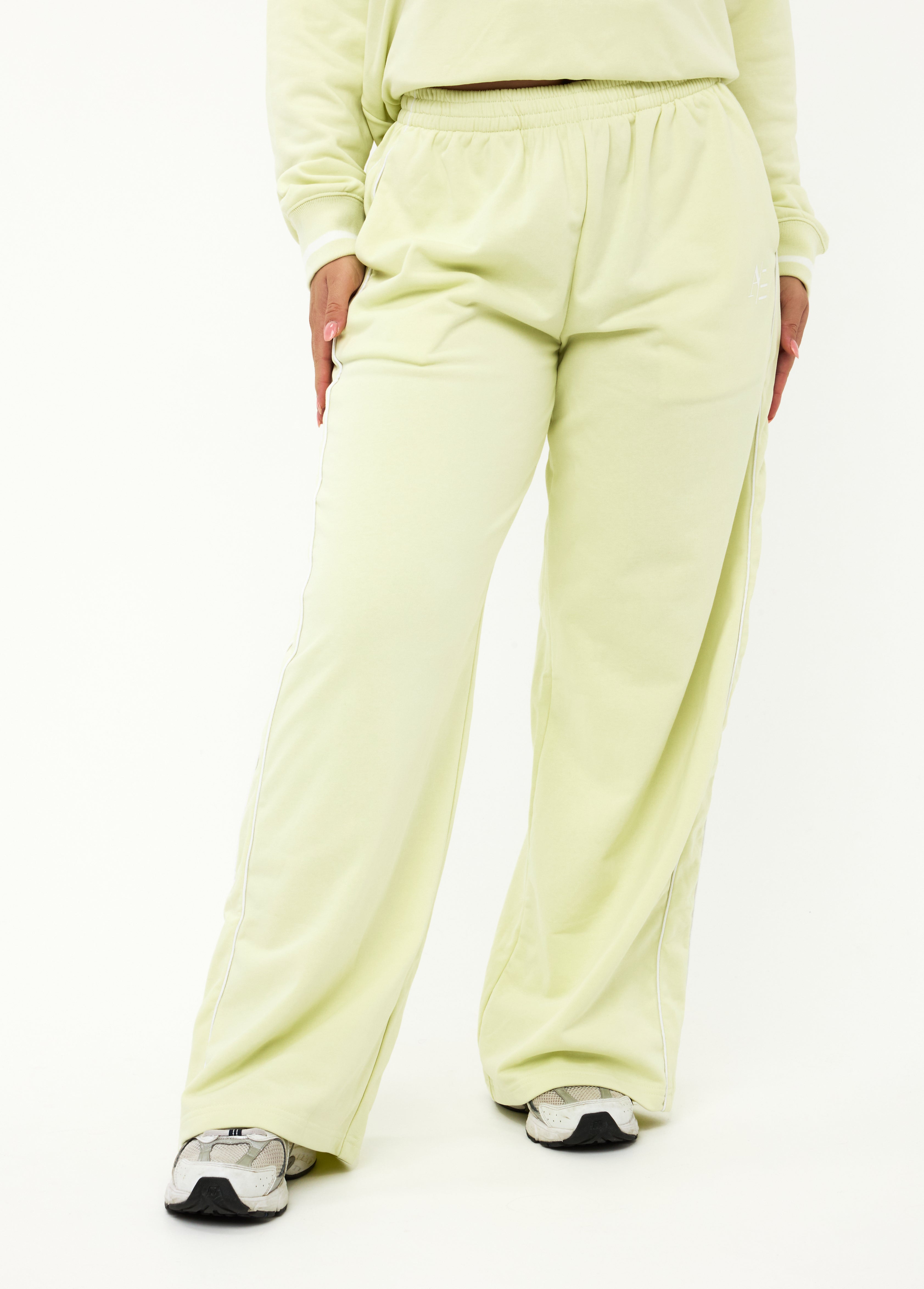 Ares Straight Leg Joggers Soft Lime