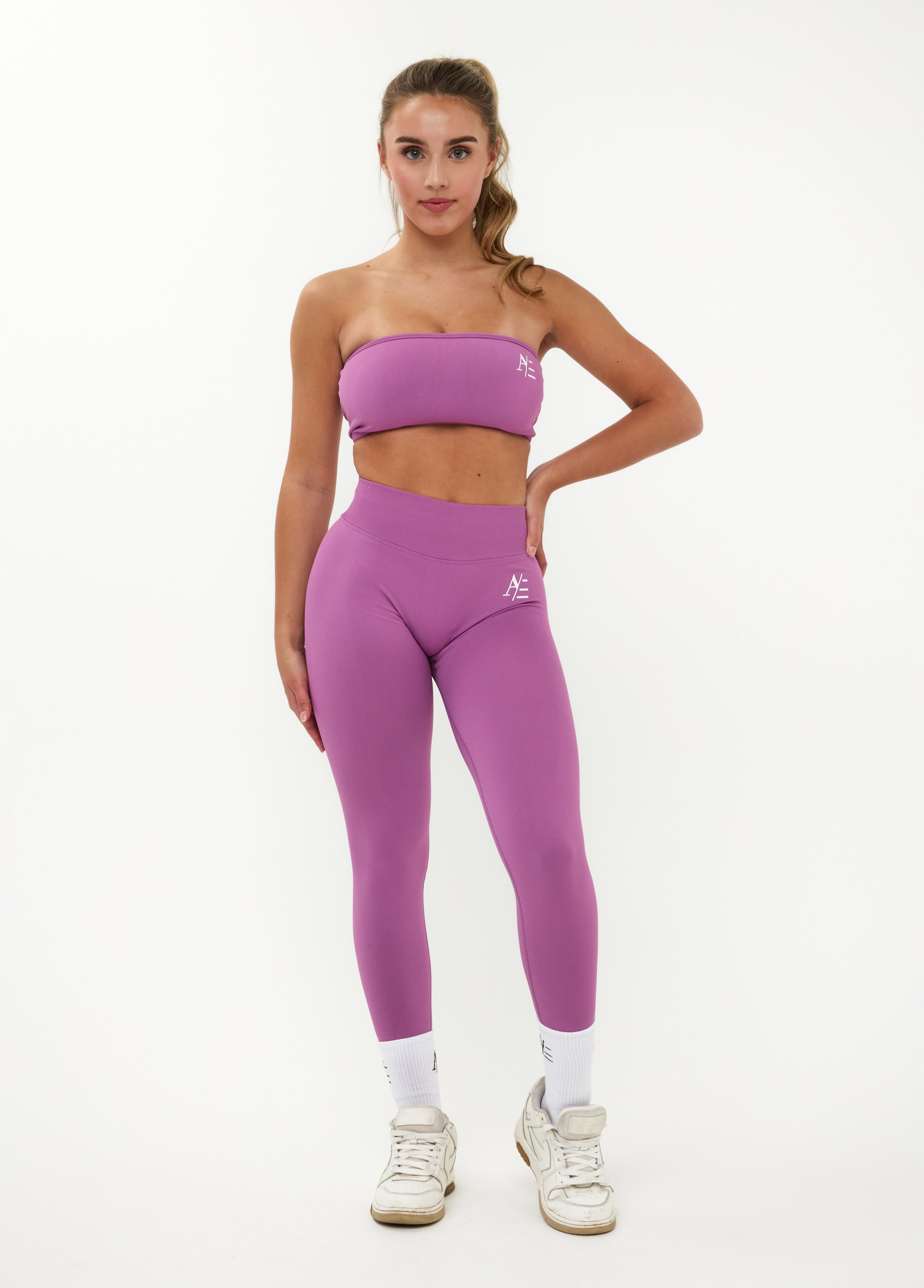 Bandeau Sports Bra Orchid Purple