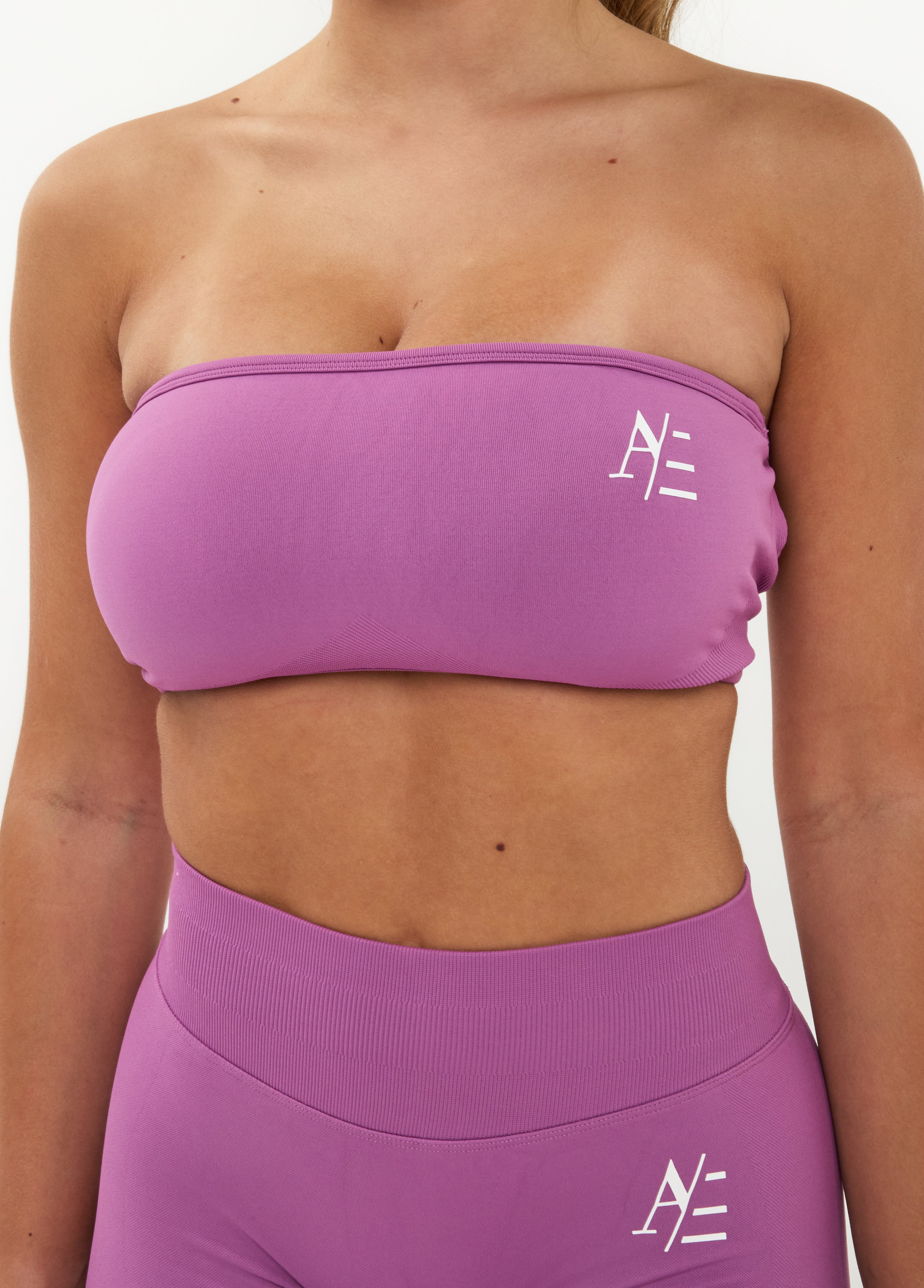 Bandeau Sports Bra Orchid Purple